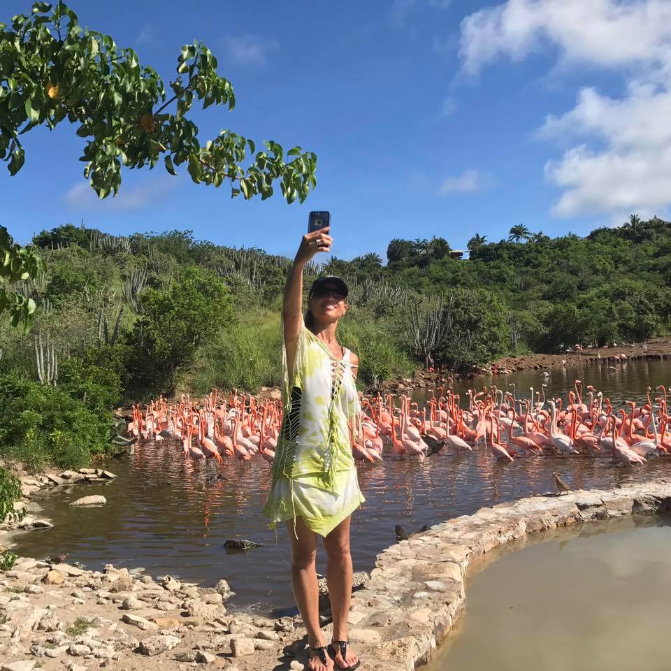 flamingo_selfie