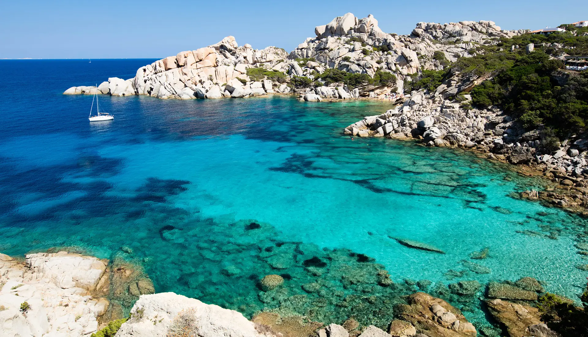 Santa Teresa Gallura Capo Testa granite rock formations Sardinia coastline