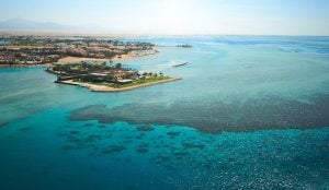 El Gounda Aeial Red Sea Egypt