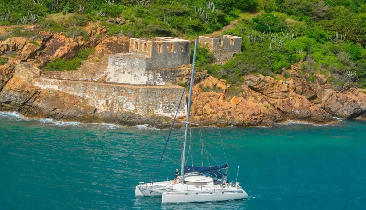Fort Frederick on Hassel Island in the US Virgin Islands, originally Prince Frederik's Battery