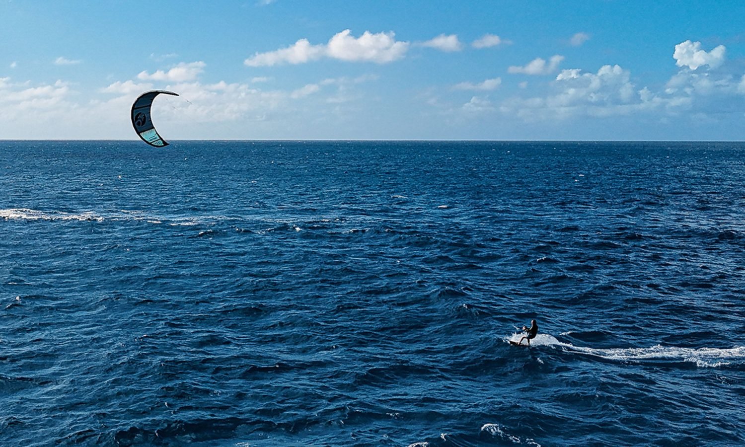 Kitesurfer on Red Sea Egypt perfect conditions for watersports and adventure activities
